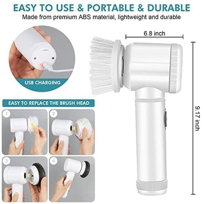 5 In 1 Multifunctional electrically driven Household Magic Brush [free home delivery]