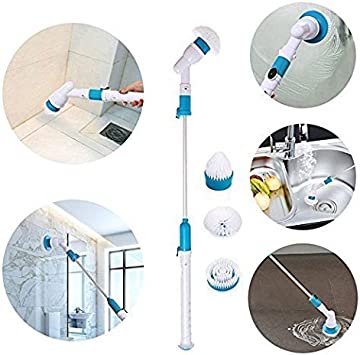 Rechargeable Spin Scrubber Long Handle Cleaning Brush (free home delivery)