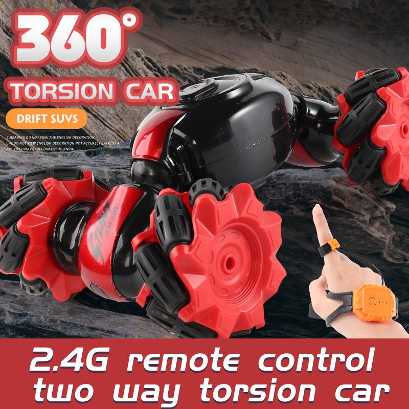 Premium Gesture Sensing Watch Control RC stunt Car [free home delivery]