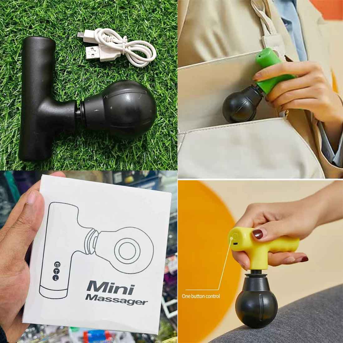 Portable Mini Massager Gun