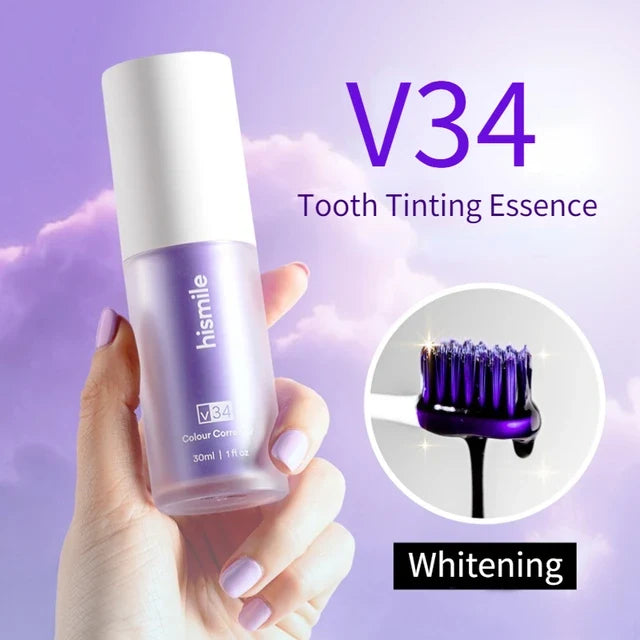 Hismile v34 Color Corrector Serum - Instant Teeth Whitening