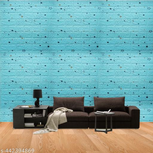 3D Brick Design Self-Adhesive Waterproof Foam Sheet 3D PE Foam Wallpaper